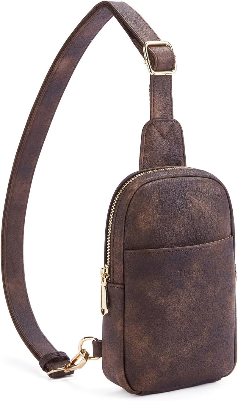 Telena Crossbody Bags for Women Leather Cross Body Sling Bag for Woman Travel - Image 1